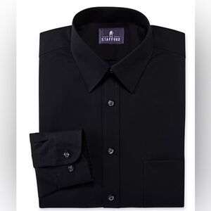 Travel Performance Super Regular Fit Wrinkle Free Long Sleeve Dress Shirt